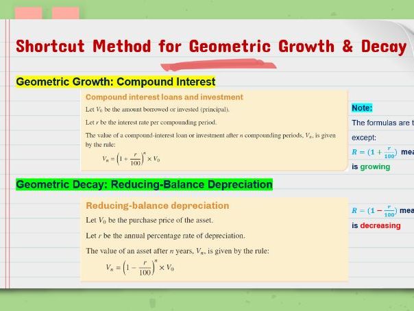 VCE General Maths - Sequences & Finance - Lesson 9 PPT - Find Term n in Sequence