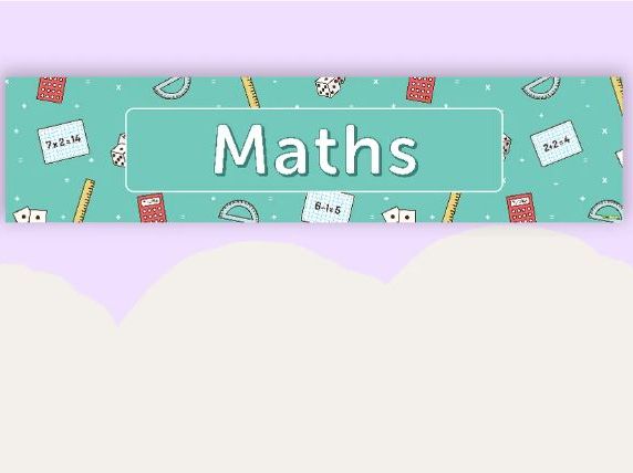 Year 6 Maths Keywords
