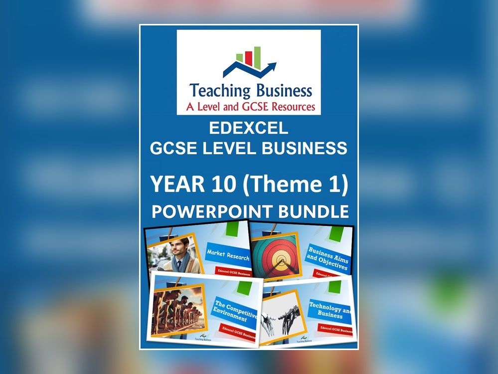Edexcel GCSE Business - Complete Theme One PowerPoint Bundle
