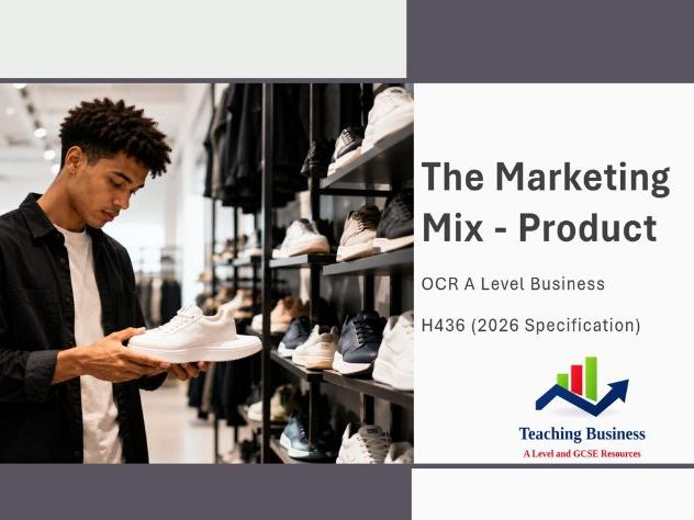 Marketing Mix - Product | OCR H436 A Level Business