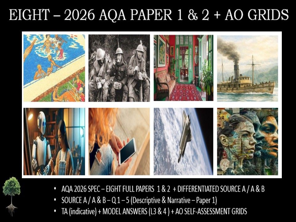 EIGHT - NEW PAPER 1 & 2 | 2026 FULL MOCK | + AO GRIDS