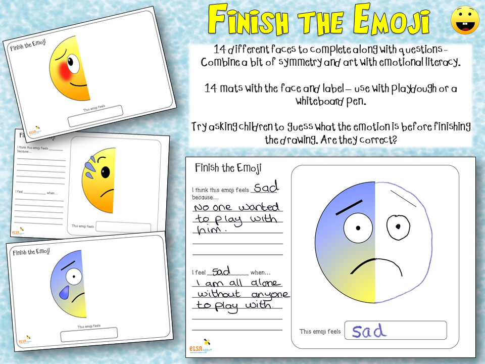 Finish the Emoji - emotions