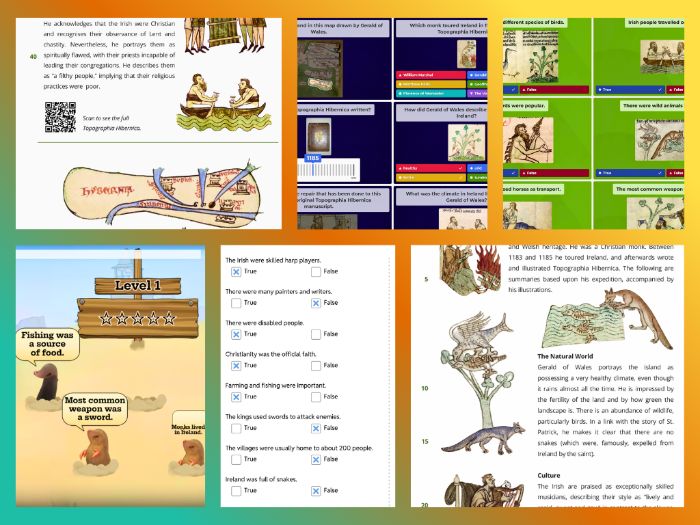 Irish History - Life in 12th Century Ireland Historical Sources: Gerald of Wales