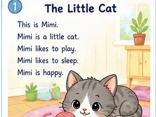 My First Reading Book –Grade 1–2
