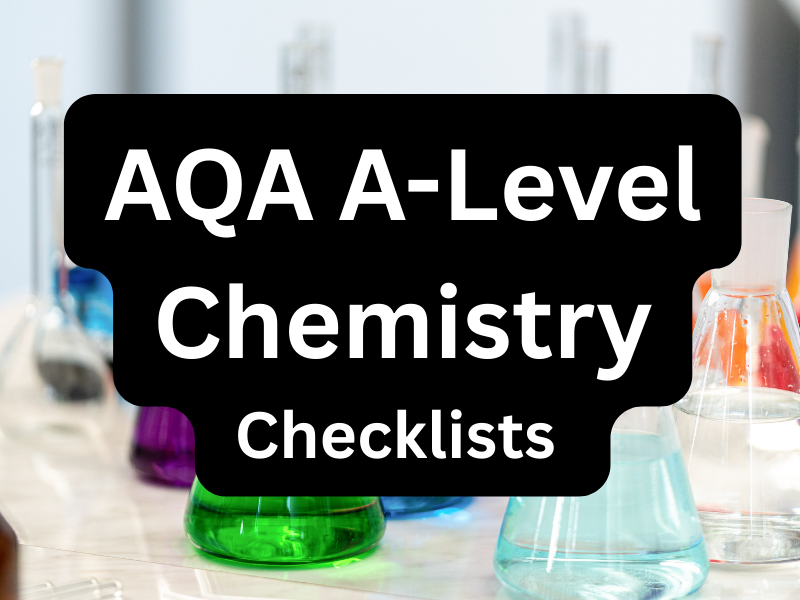 AQA A-Level Chemistry Checklists.