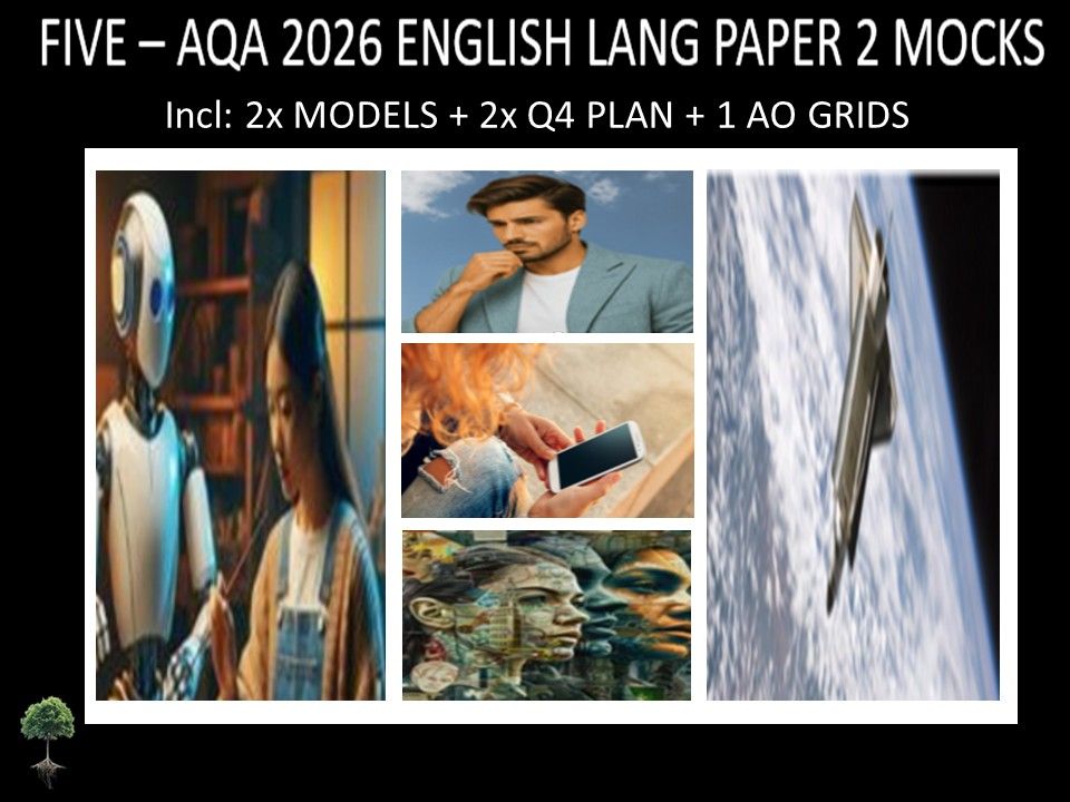 FIVE - AQA PAPER 2 | 2026 FULL MOCKS | MODELS | Q4 PLAN | AO GRIDS