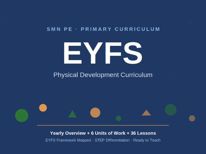 EYFS - Physical Development Curriculum (PE)