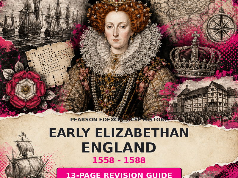 Edexcel Early Elizabethan England 1558–88 | Complete Graffiti Revision Guide