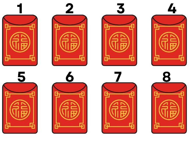 Lunar New Year Lucky Envelope Counting Activity – Numbers to 20