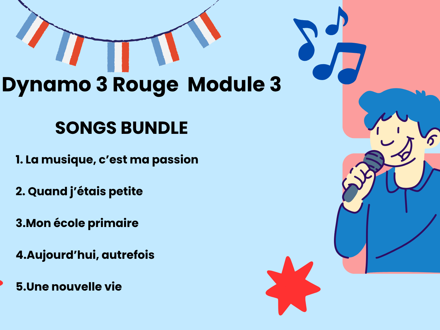 Dynamo 3 Rouge Module 3 Song Bundle