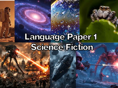 AQA English Language Paper 1 - Science Fiction Bumper Pack