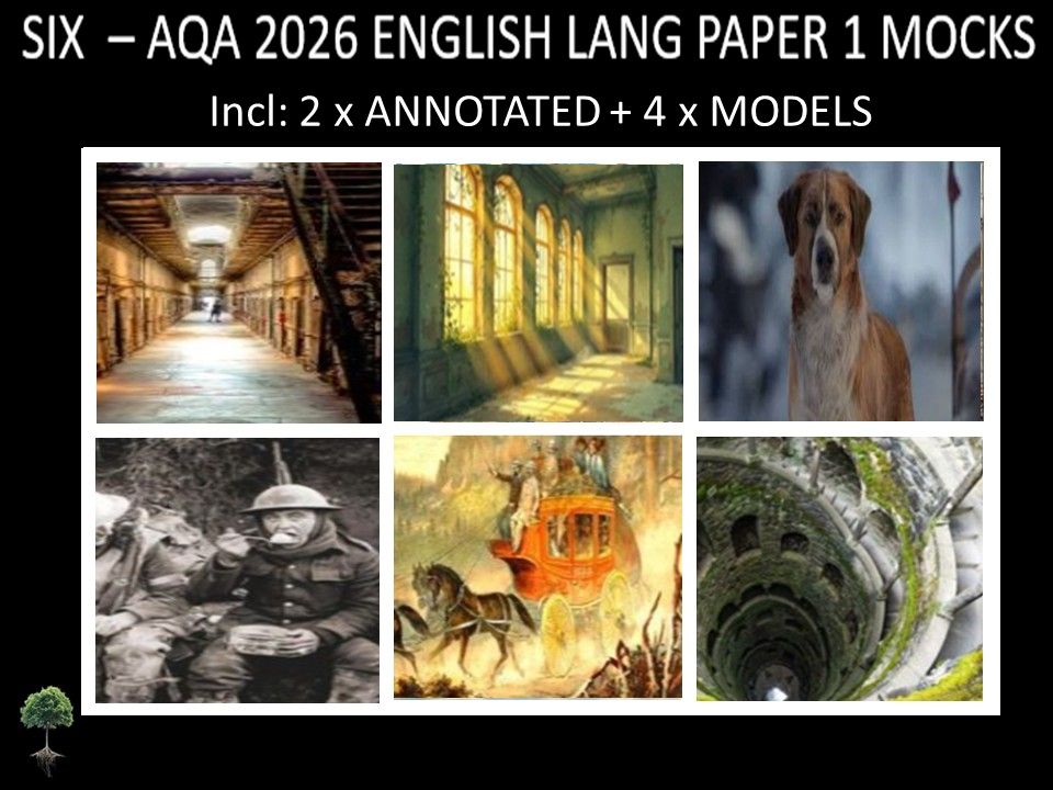 SIX - AQA PAPER 1 | 2026 FULL MOCKS | ANNOTATED | MODELS