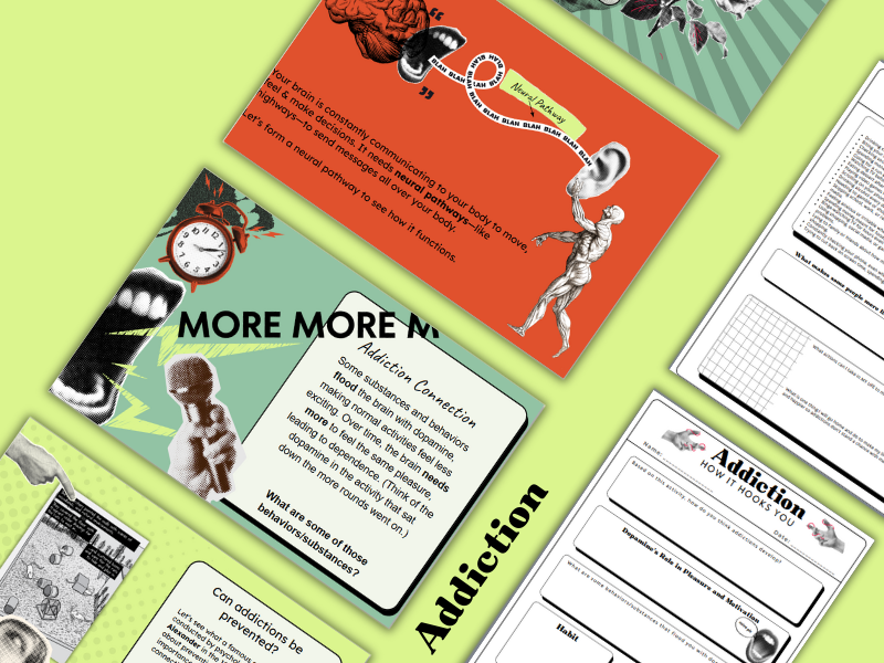 Addiction Simulation & Lesson For High School Health | The Dopamine Chase