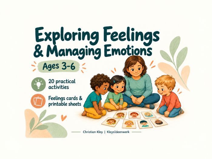 Exploring Feelings & Managing Emotions | Early Years Activities, Ages 3-6