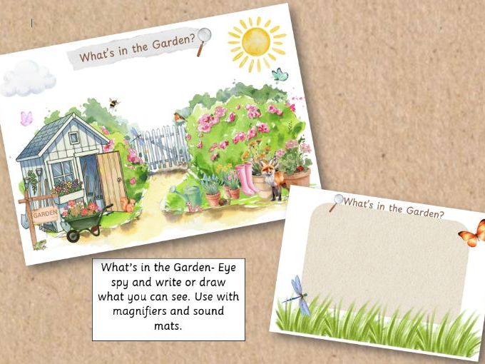 What's in the garden? Spring Theme