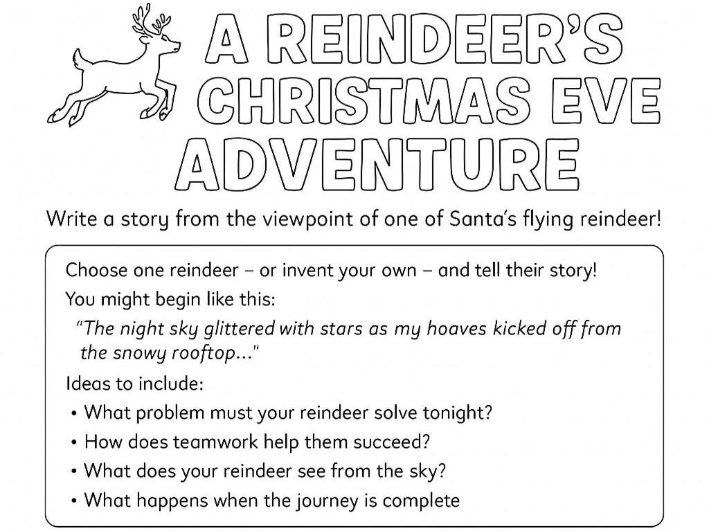 Reindeer Activity Bundle