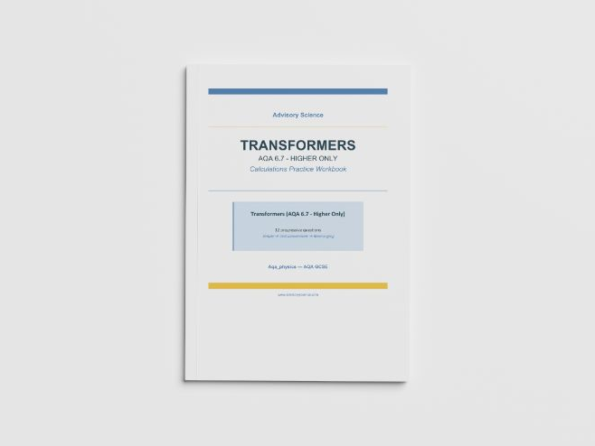 Transformer Equation Calculations - AQA GCSE Physics Practice Book