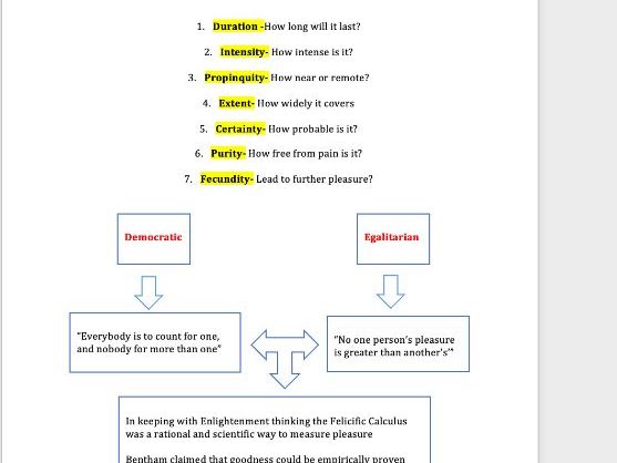 Religion and Ethics- complete notes component 2 A Level RS OCR