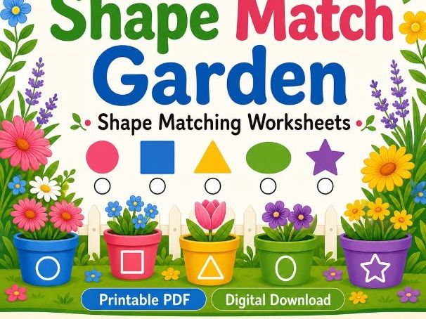 Shape Match Garden