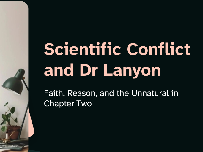 Dr Jekyll & Mr Hyde - Scientific Conflict and Dr Lanyon