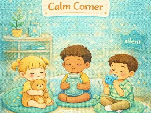 Calm Corner Posters Bundle – Emotional Regulation Visuals for SEND, Autism & ADHD