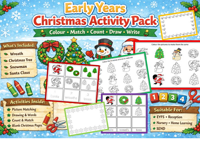 Early Years Christmas Activity Pack