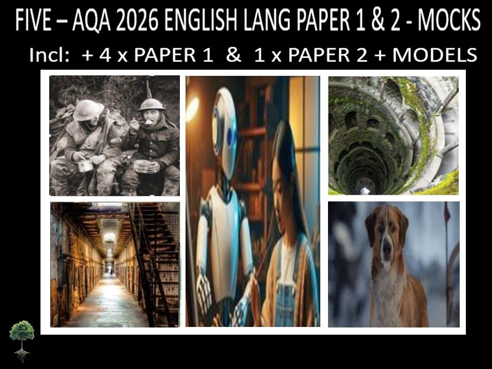 FIVE - AQA PAPER 1 & 2 | 2026 FULL MOCKS | MODELS