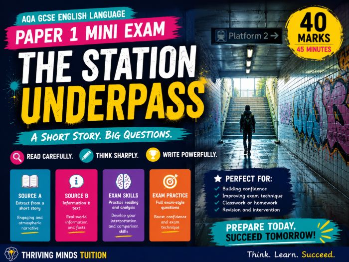 GCSE English Language Paper 1 Mini Exam - The Station Underpass