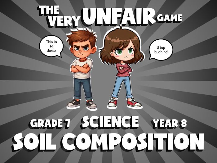 Soil Composition VERY UNFAIR GAME | No-Prep Year 8 Science Review Activity