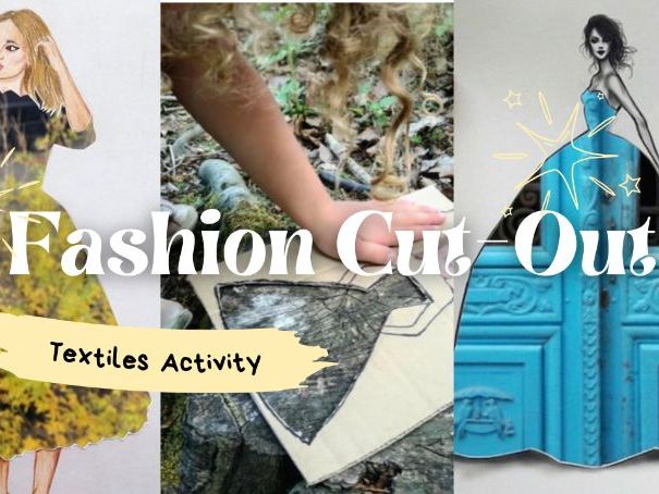 Fashion Cut-Out Textiles Activity