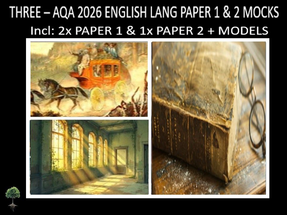 THREE - AQA PAPER 1 & 2 | 2026 FULL MOCKS | MODELS
