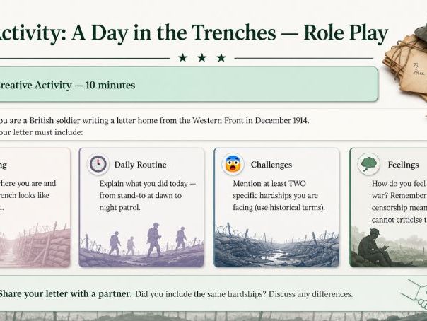 iGCSE History - Depth Study A  Why was there stalemate on the Western Front?