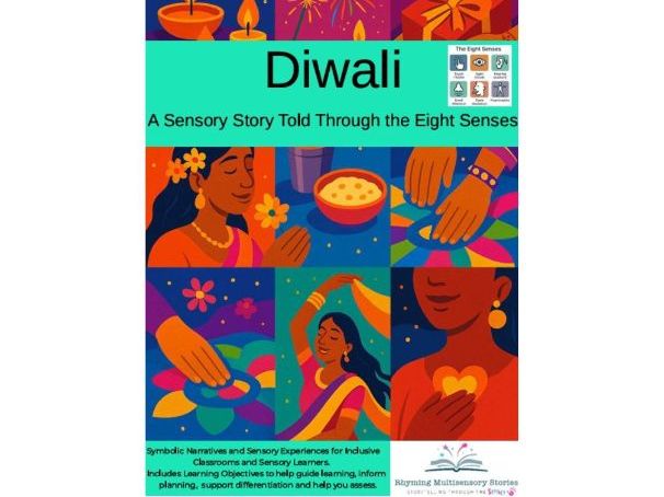 Diwali Sensory Story Told Through Eight Senses for Neurodiverse, Sensory, PMLD and SEND Learners