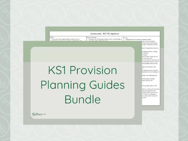 KS1 Curriculum Planning Provision Guide: Bundle