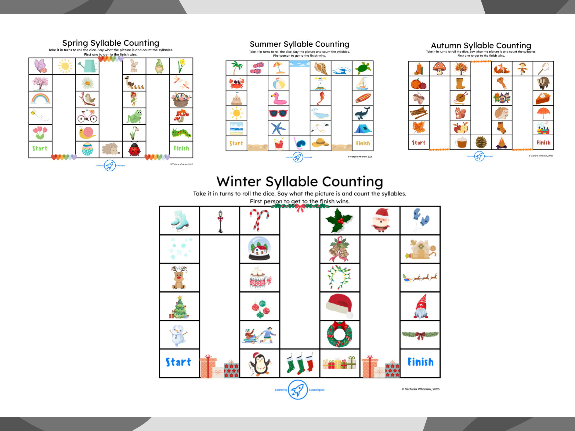 Syllable Counting Games