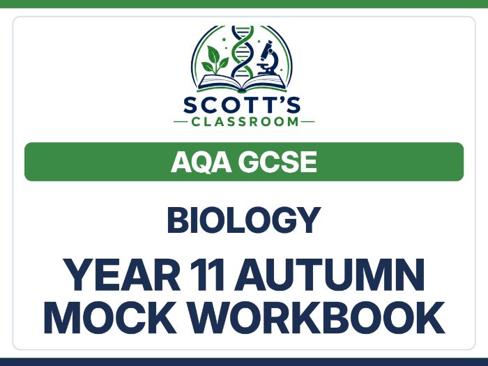 AQA GCSE Biology Year 11 Mock Workbook