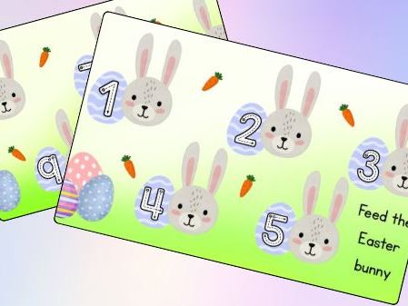 Easter - Feed the Easter Bunny 1-10