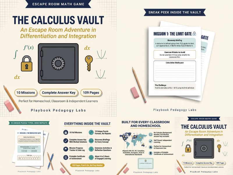 The Calculus Vault: Calculus Games | Calculus Practice | Calculus Activities | Calculus Worksheets