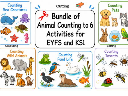 Bumper Bundle of Animal Counting Activities