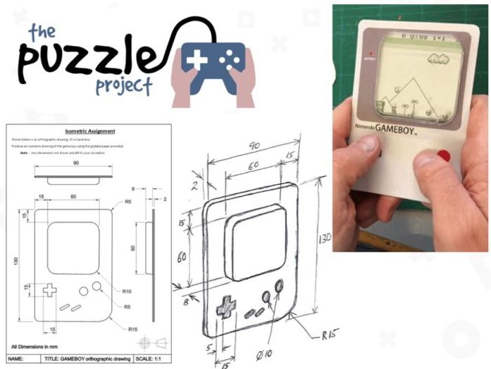 DT Project Puzzle Game  Engineering Design Technology KS3 KS4 KS5 NCFE, AQA, Edexcel