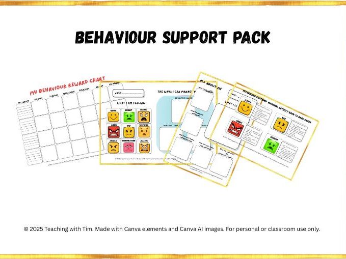 Behaviour Support Resource Pack