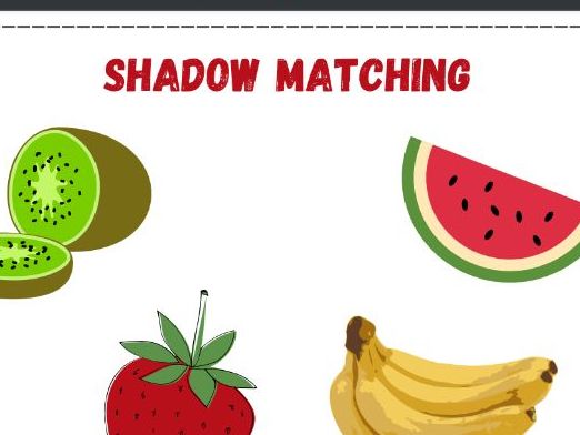 FREE Shadow Matching Activity for Kids – Printable Visual Skills PDF 2