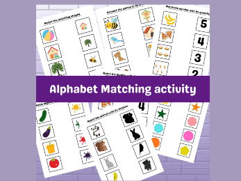 7Matching Worksheets for Kids