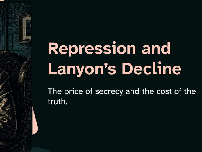 Dr Jekyll & Mr Hyde - Repression and Lanyon’s Decline