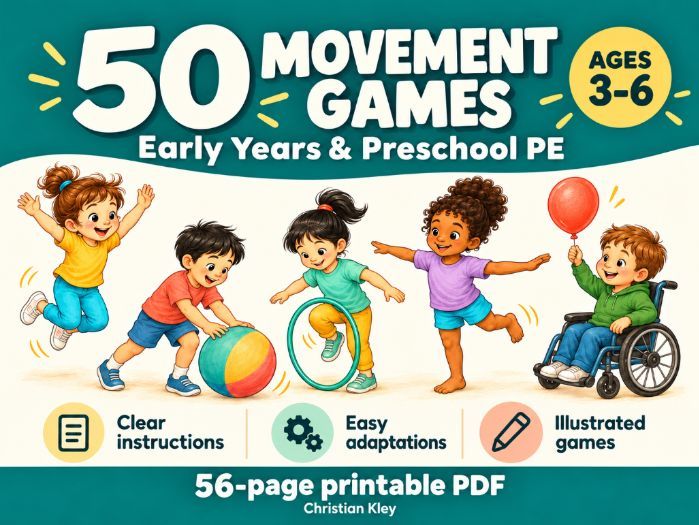 50 Movement Games for Ages 3–6 | Early Years & Preschool PE Activities