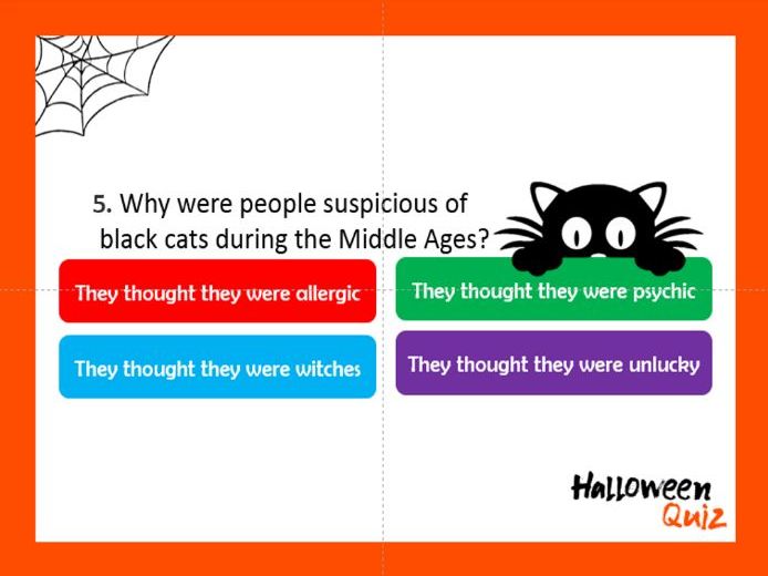 Ultimate Halloween Quiz (with answers) 30 questions