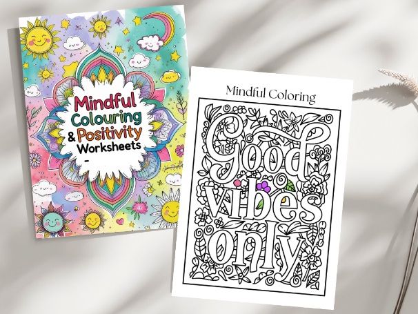 Mindful Colouring & Positivity Worksheets