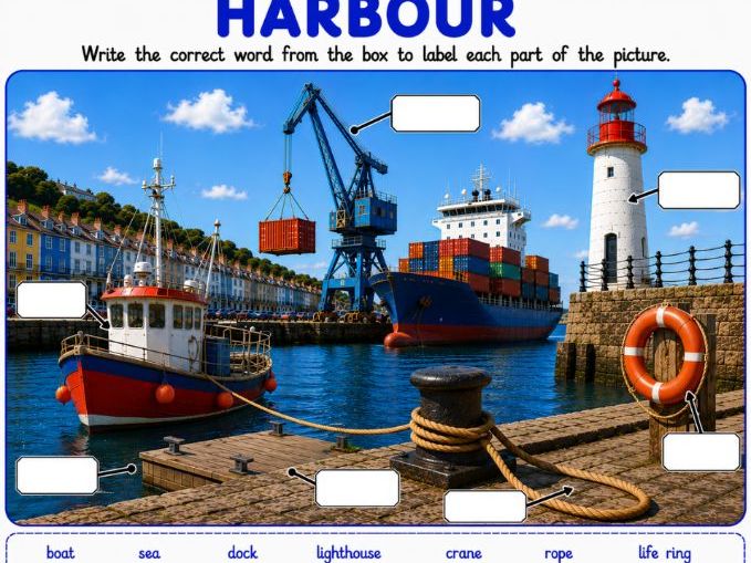 Places Labelling Activity