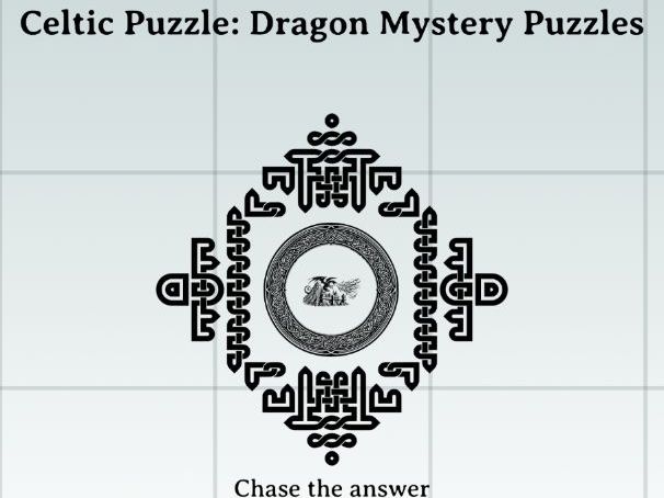 Celtic Puzzle: Dragon - Mystery Puzzles