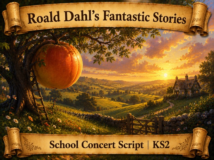 Roald Dahl's Fantastic Stories KS2 School Concert Script